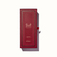 Qasida Queen packaging box